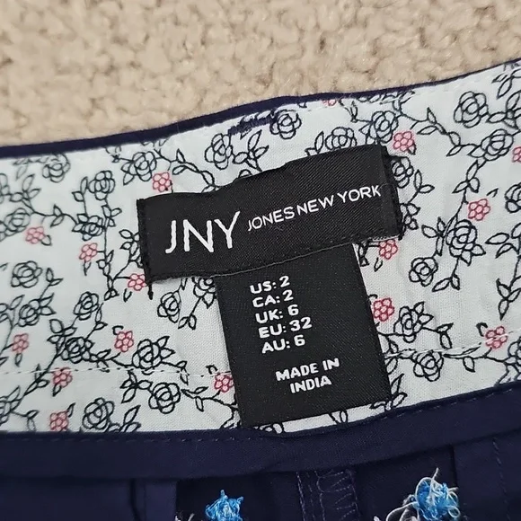 $5 ADD TO BUNDLE TO LOWER PRICE Jny Jones New York Shorts Stars Fourth Of July - Picture 4 of 6